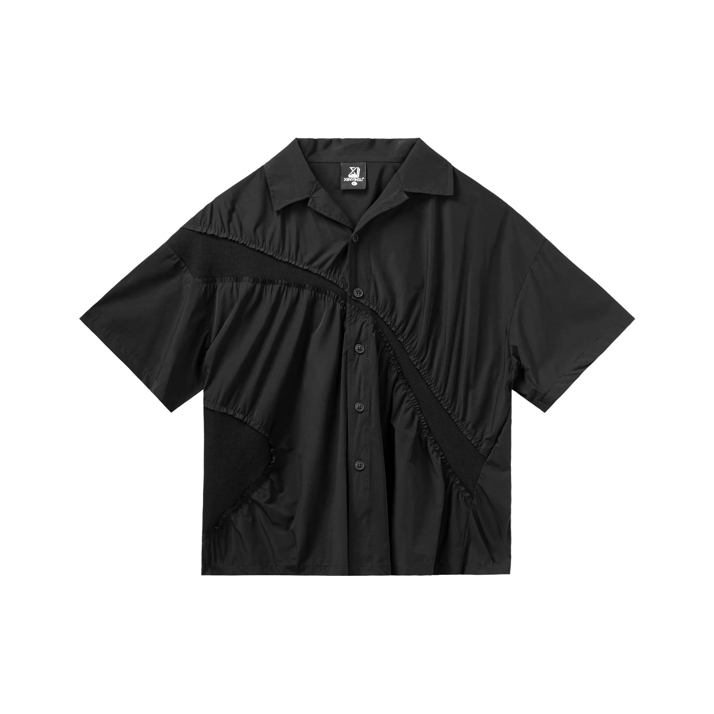 XINYINSU SS24 Рубашка Унисекс Черная