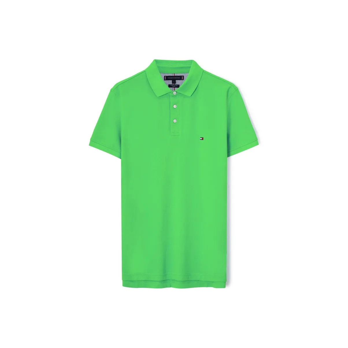 Tommy Hilfiger 1985 Series Polo Shirts Men Grass Green LWY