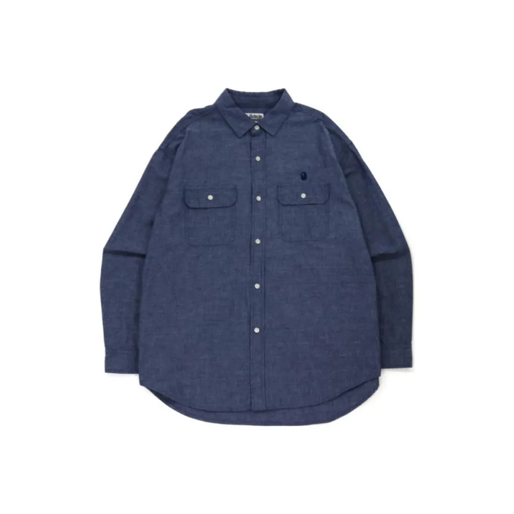 Bape Chambray Loose Fit Shirt
