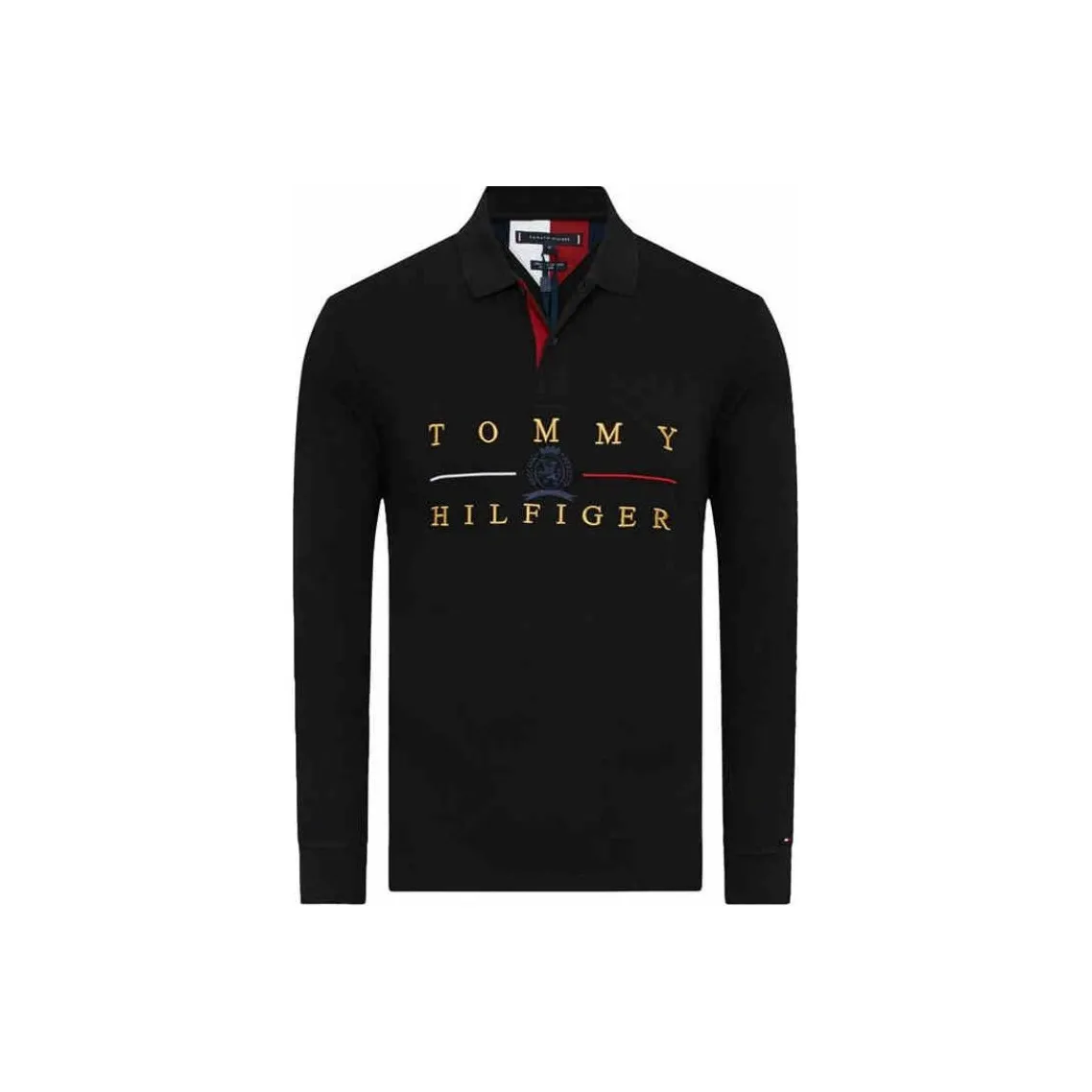 Tommy Hilfiger Polo Мужское Черное