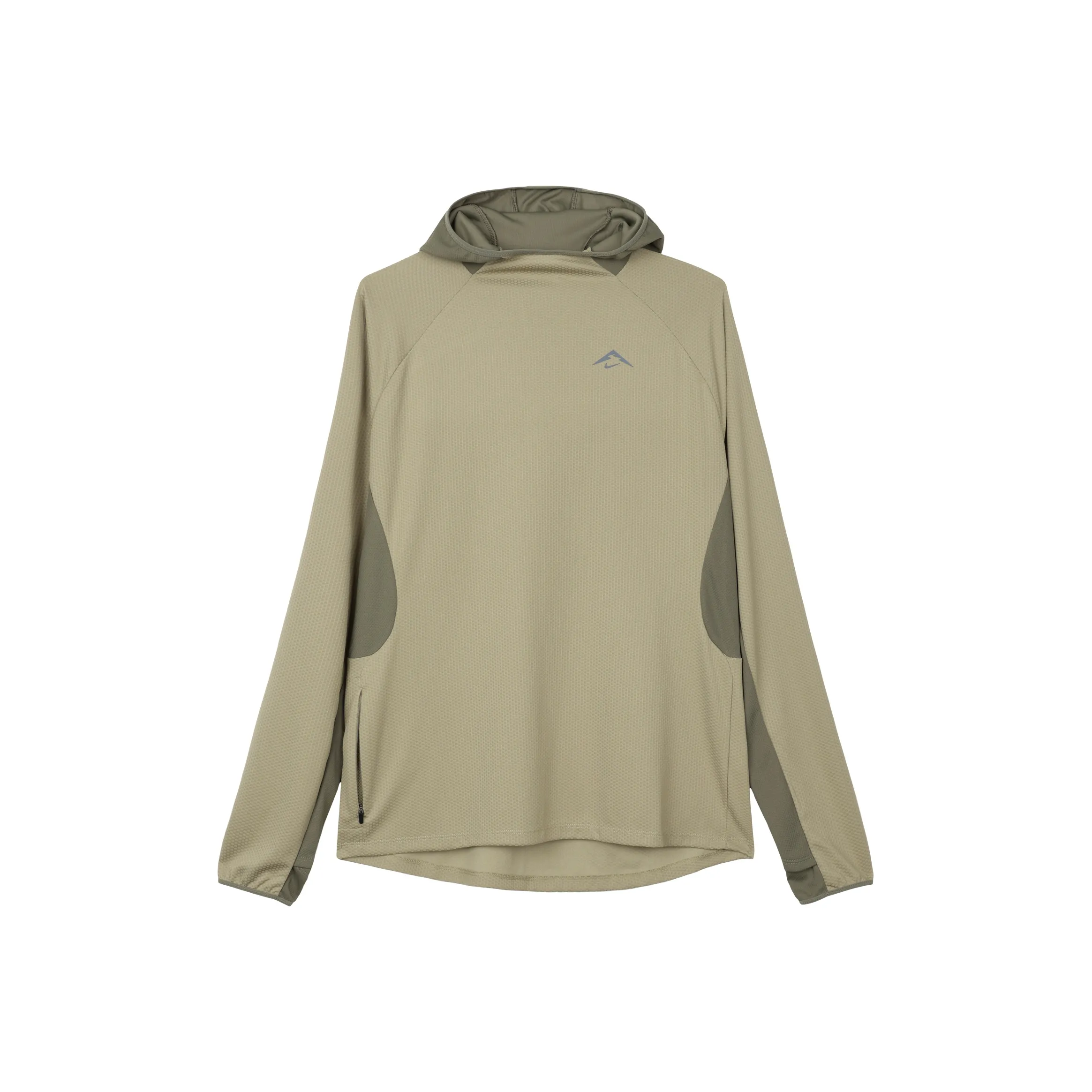 Nike Trail Толстовка Мужская Оливково-зеленая