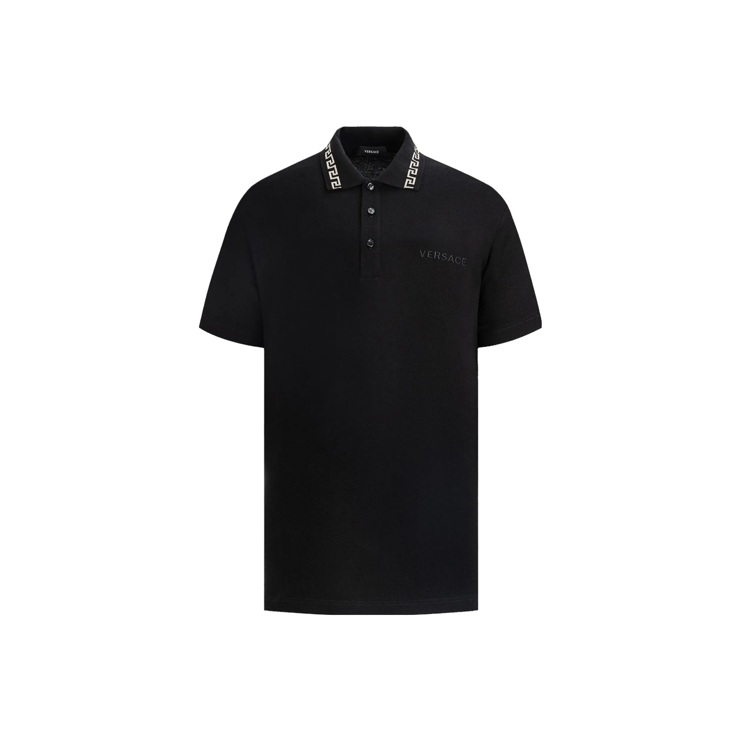 VERSACE Cotton Polo Shirt