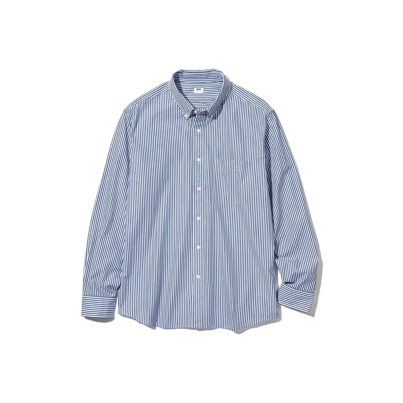 UNIQLO Мужские Синие Рубашки