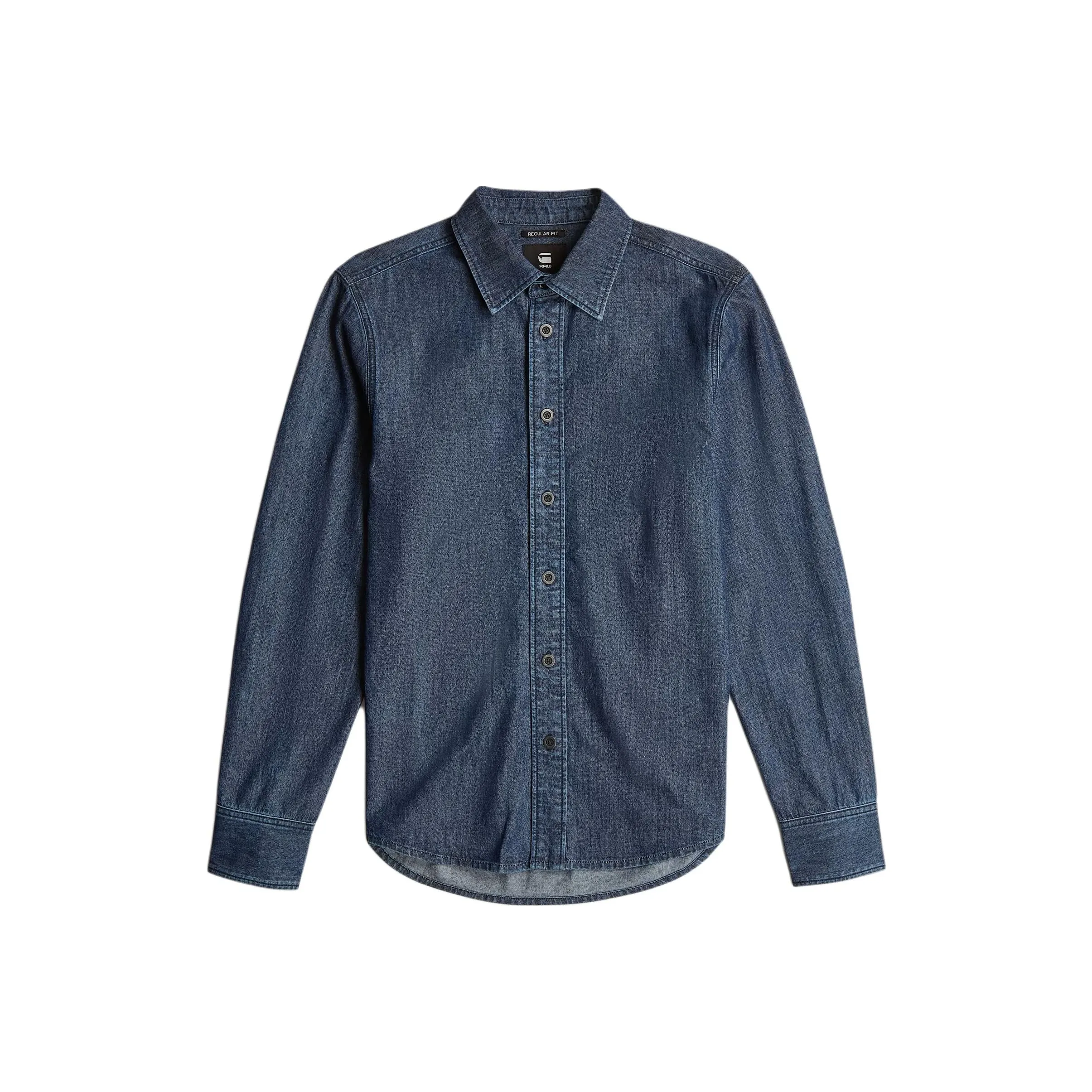 STAR RAW Рубашка Унисекс Темно-синий