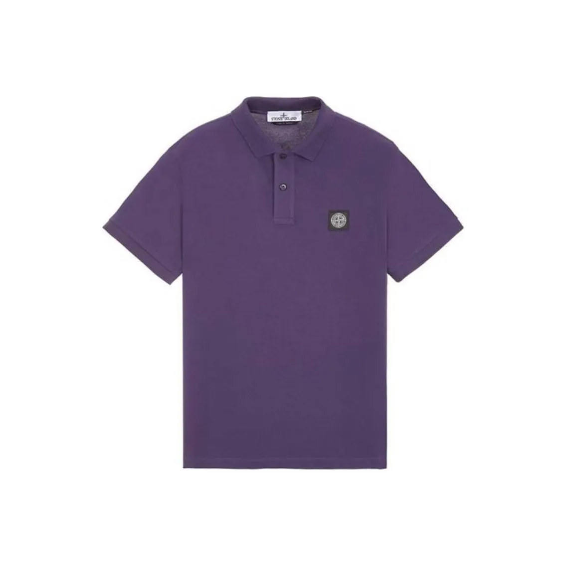STONE ISLAND Polo Shirt Men's Purple