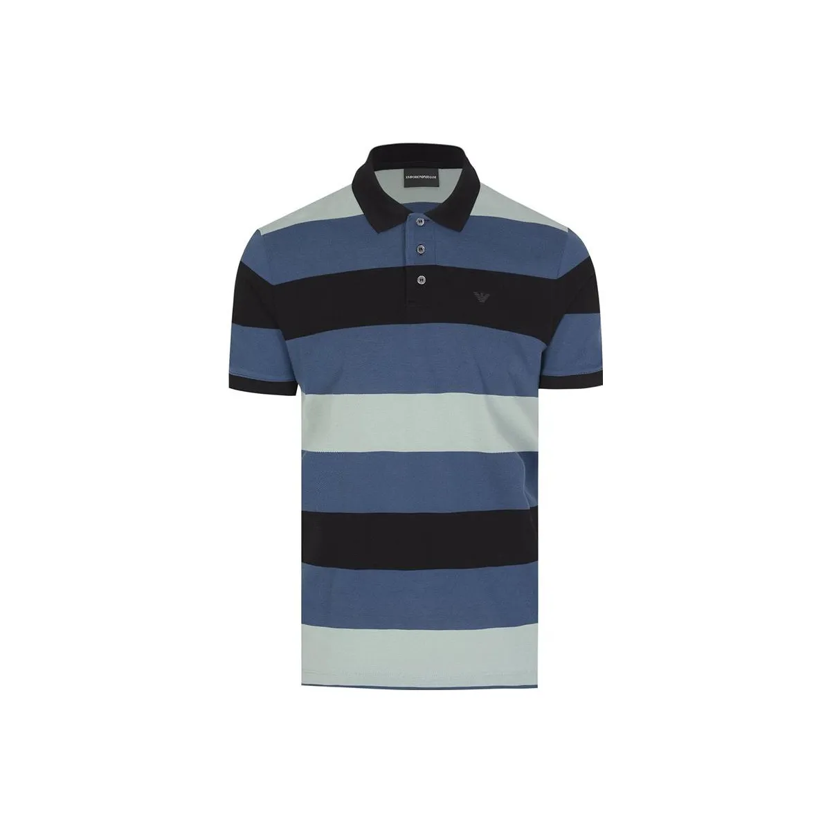 EMPORIO ARMANI Поло Мужское Синий Черный