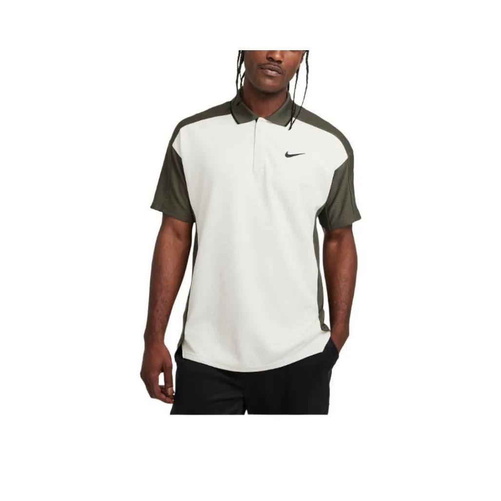Nike Club Polo Shirts Men Light Bone/Khaki/Black/Black