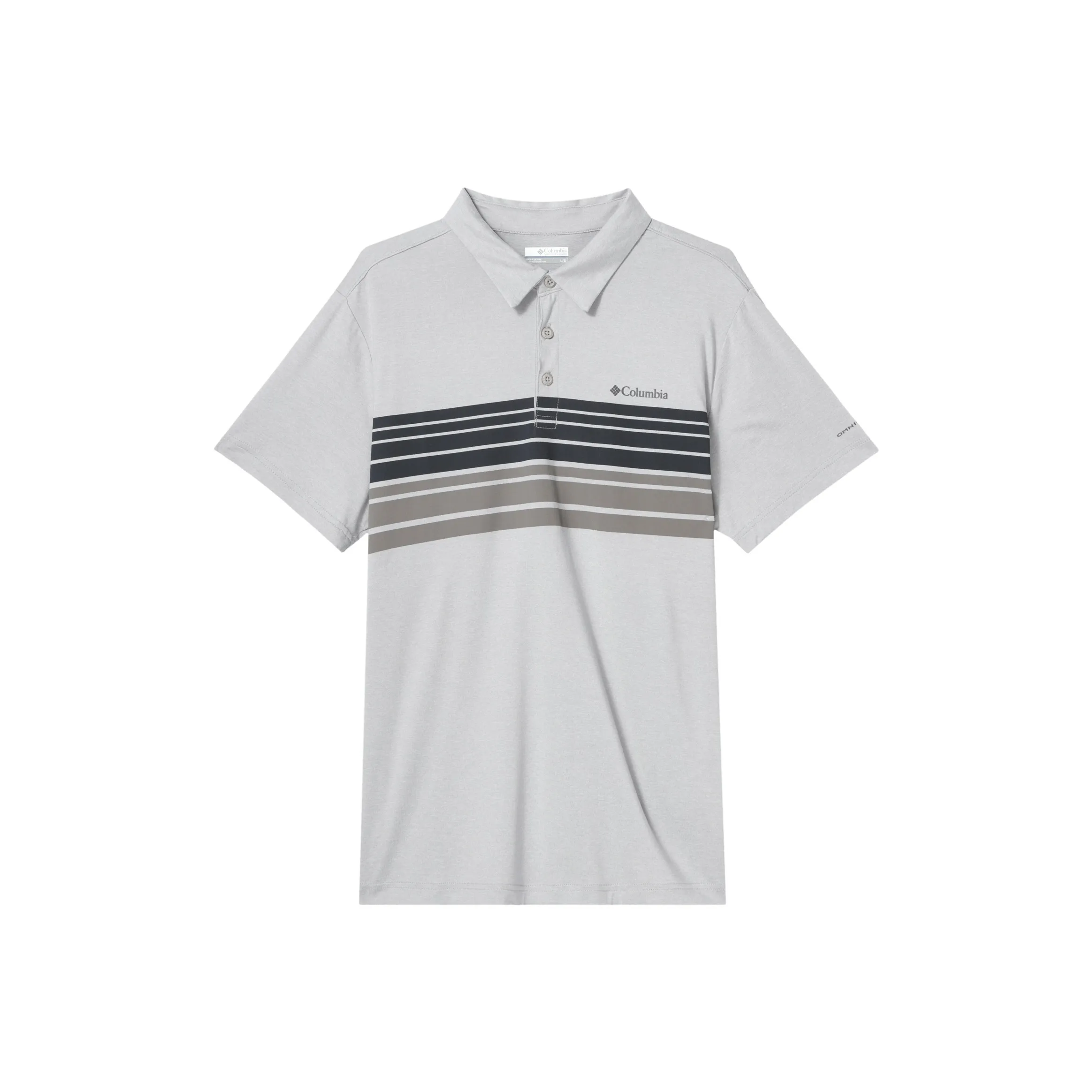 Columbia Polo Shirts Men's Gray