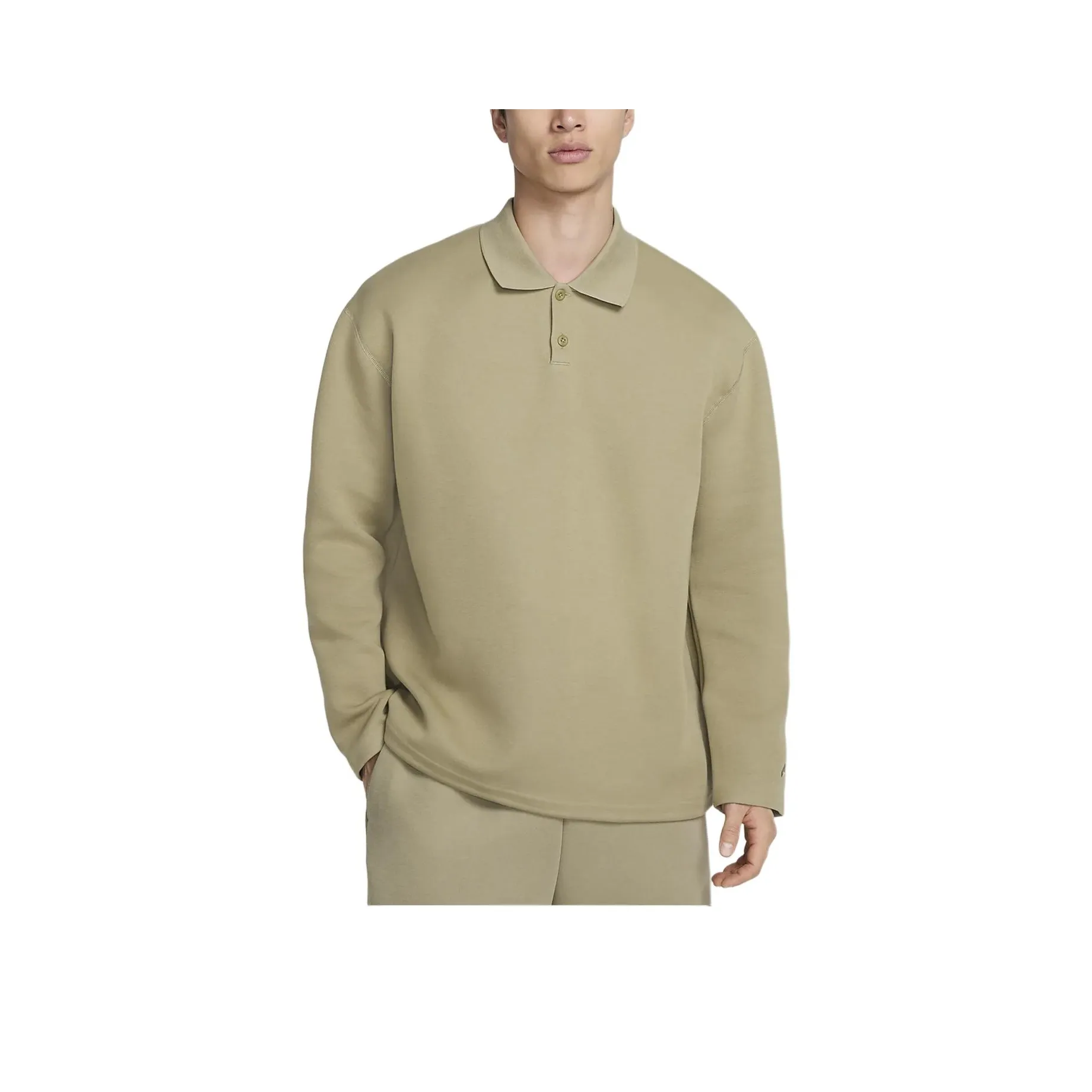 Nike Polo Shirts Men Olive Green