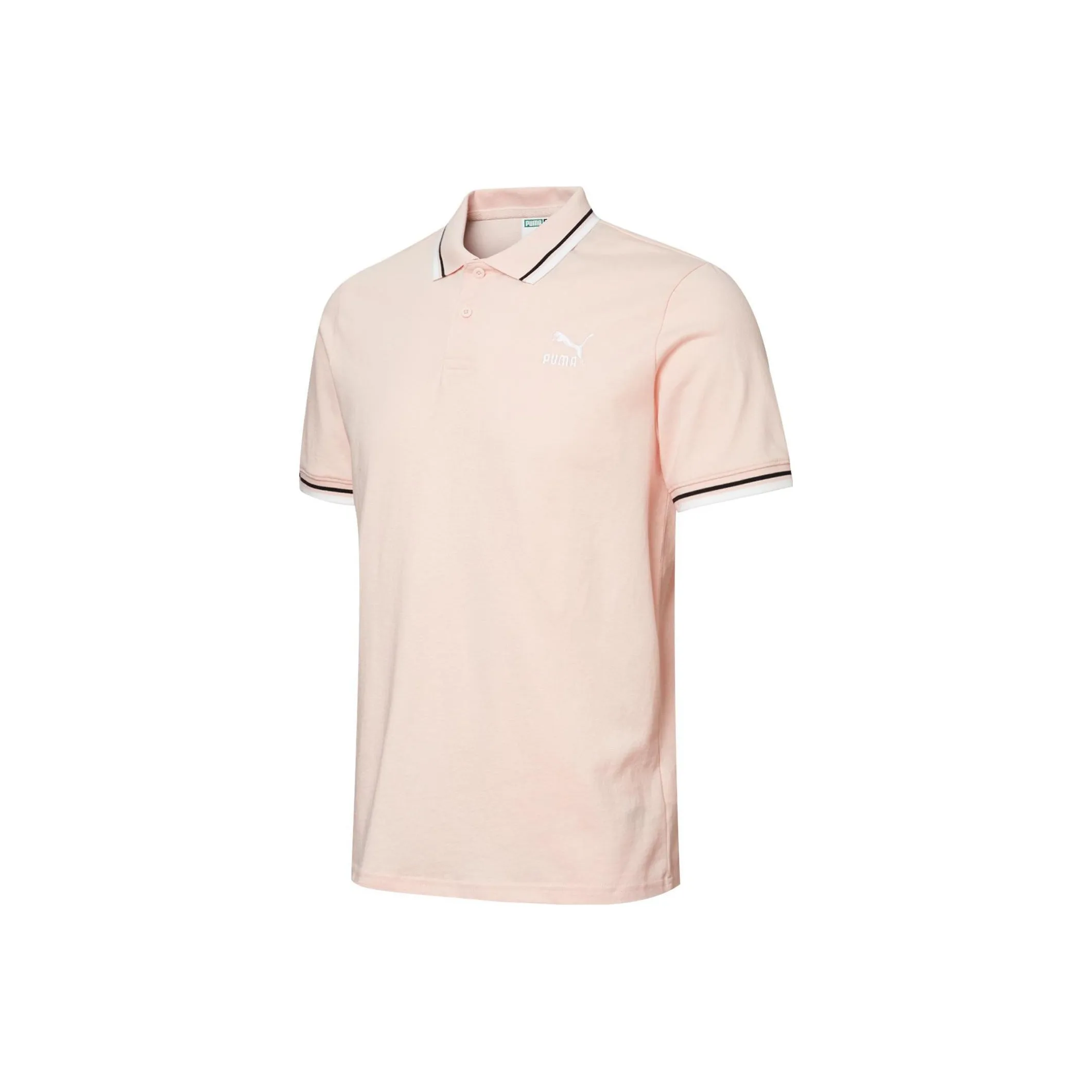 PUMA Polo Shirts Men Light Pink