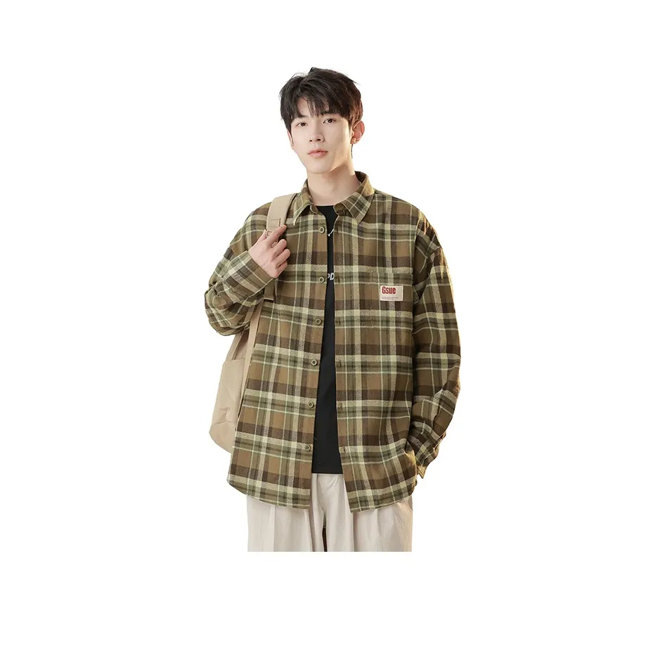 GSUE Армейский зеленый Унисекс Рубашки