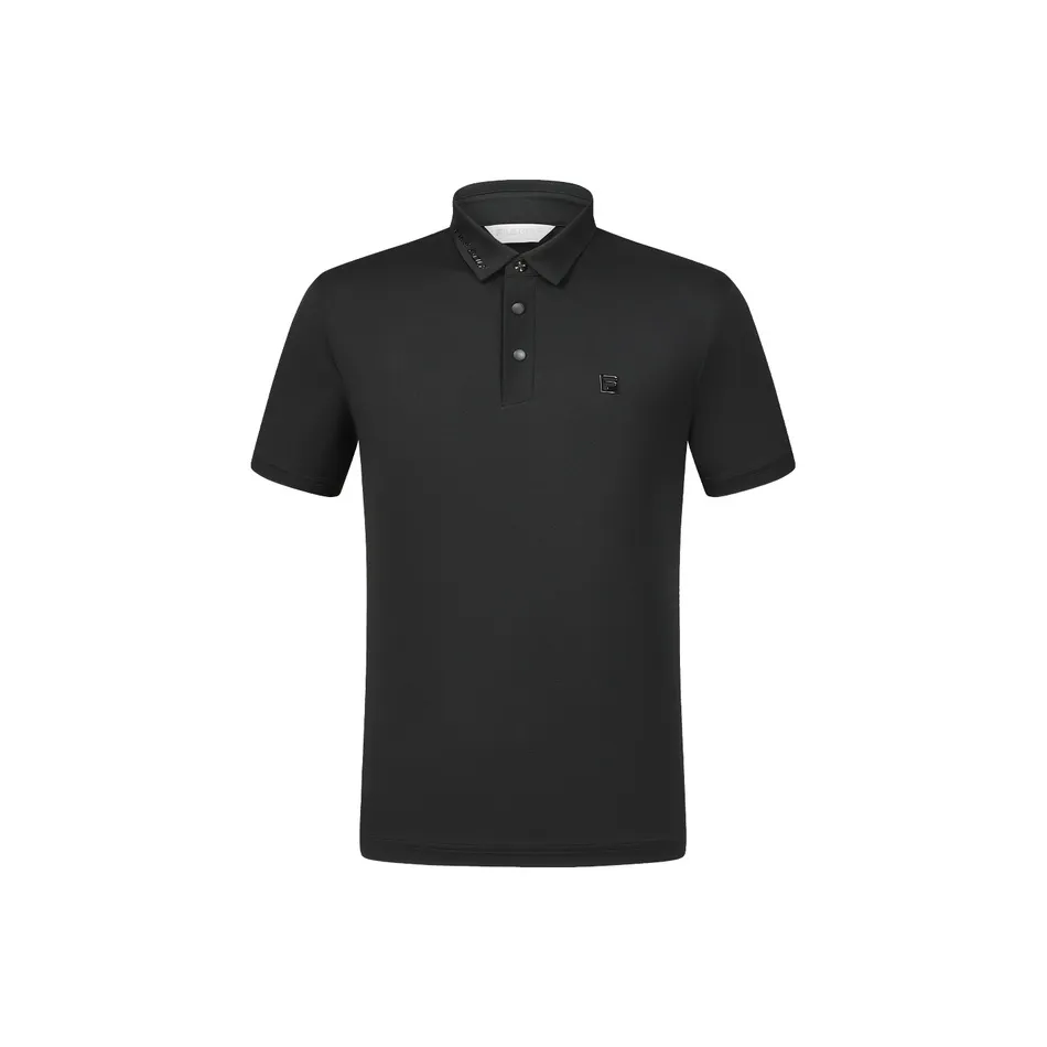 FILA GOLF серия Поло Мужское Темно-черное