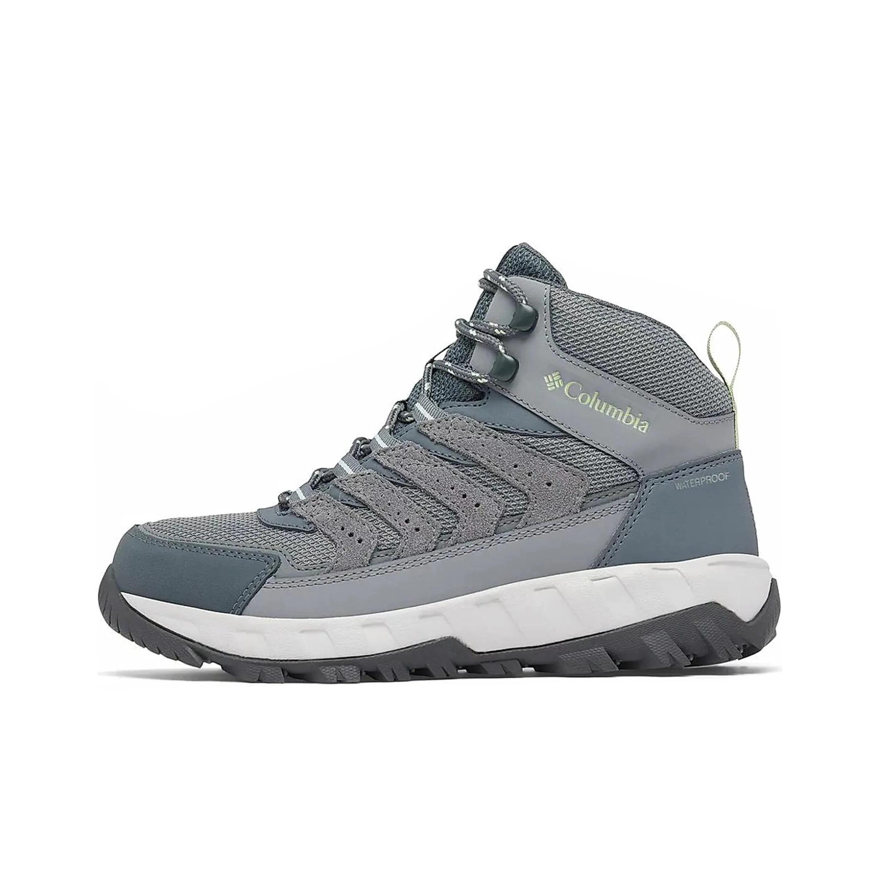 Columbia совместный бренд Strata Trail Износостойкий и Легкий MID Топ Походная обувь Женская Серый