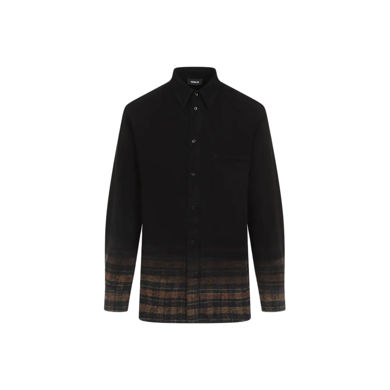 EGONLAB. Shirts Men's Brown