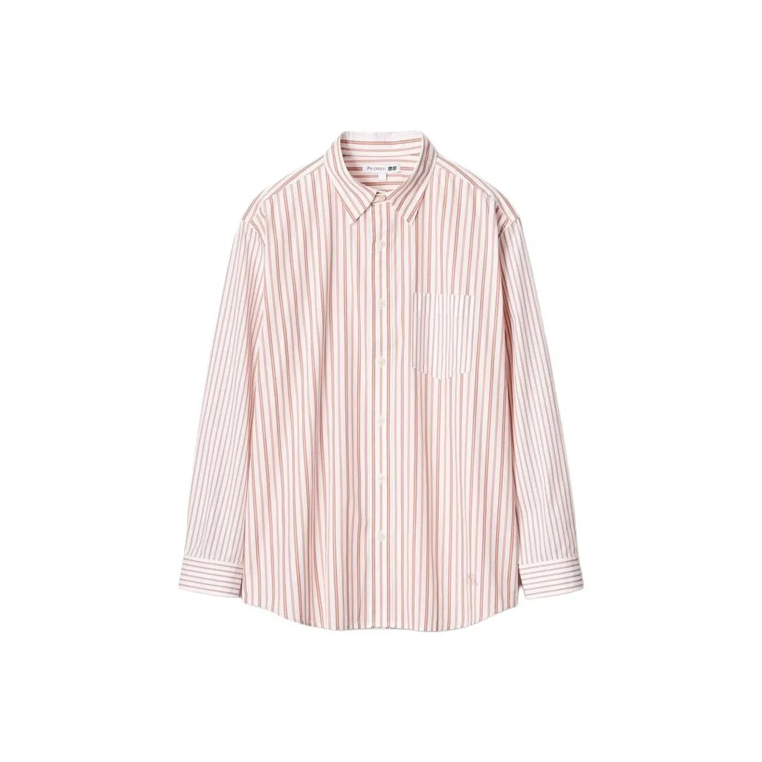 UNIQLO JW Anderson Co Branded Series 12 Розовые Мужские Рубашки