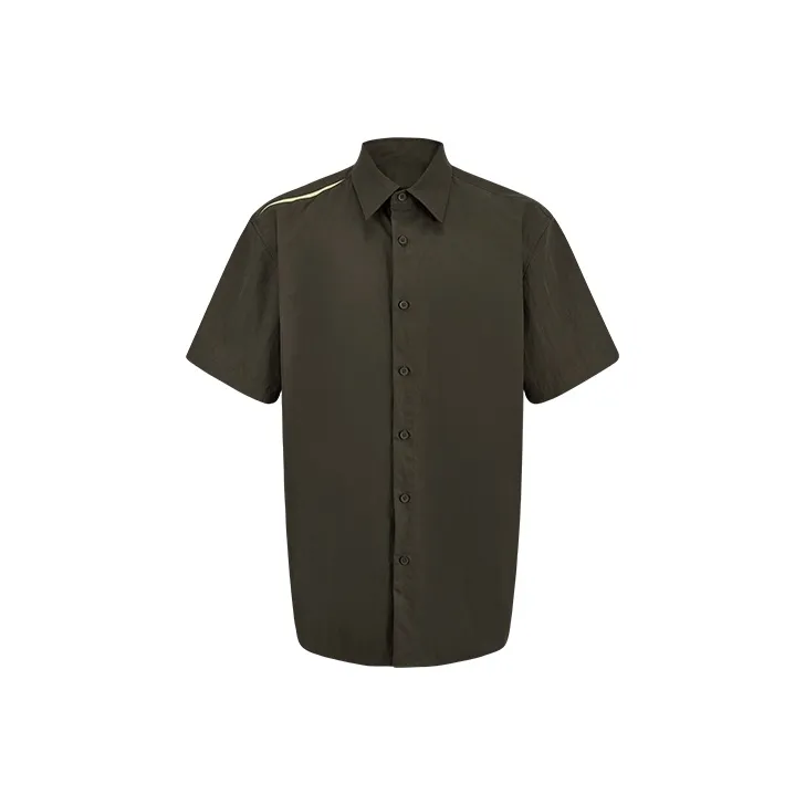 URBAN REVIVO Shirts Men's Dark Red Brown