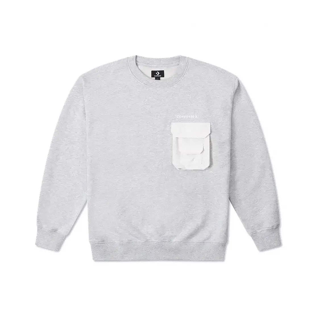 Конверс Серый Мужской Свитшот