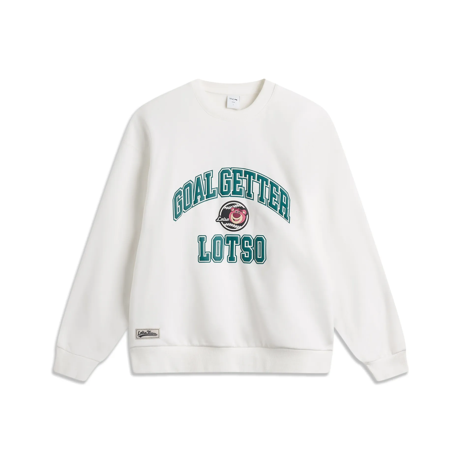 LINING Disney Collaboration Sports Lifestyle Collection Толстовка Унисекс Айвори