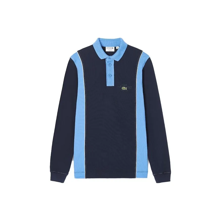 LACOSTE Collaboration Темно-синий/Синий Мужская Поло