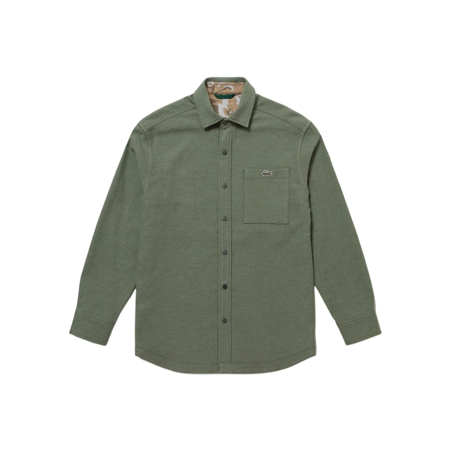 LACOSTE Shirt Men's Olive Green