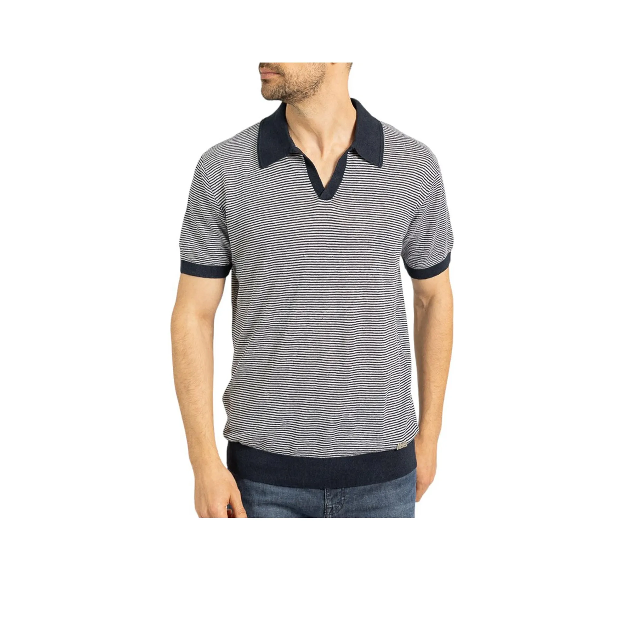 KARL LAGERFELD / Karl Lagerfeld Jeans Polo Shirts Men Marine