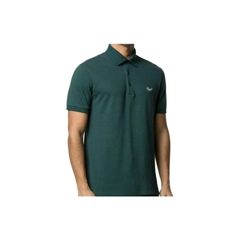 Zzegna Polo Shirts Men's Dark Green