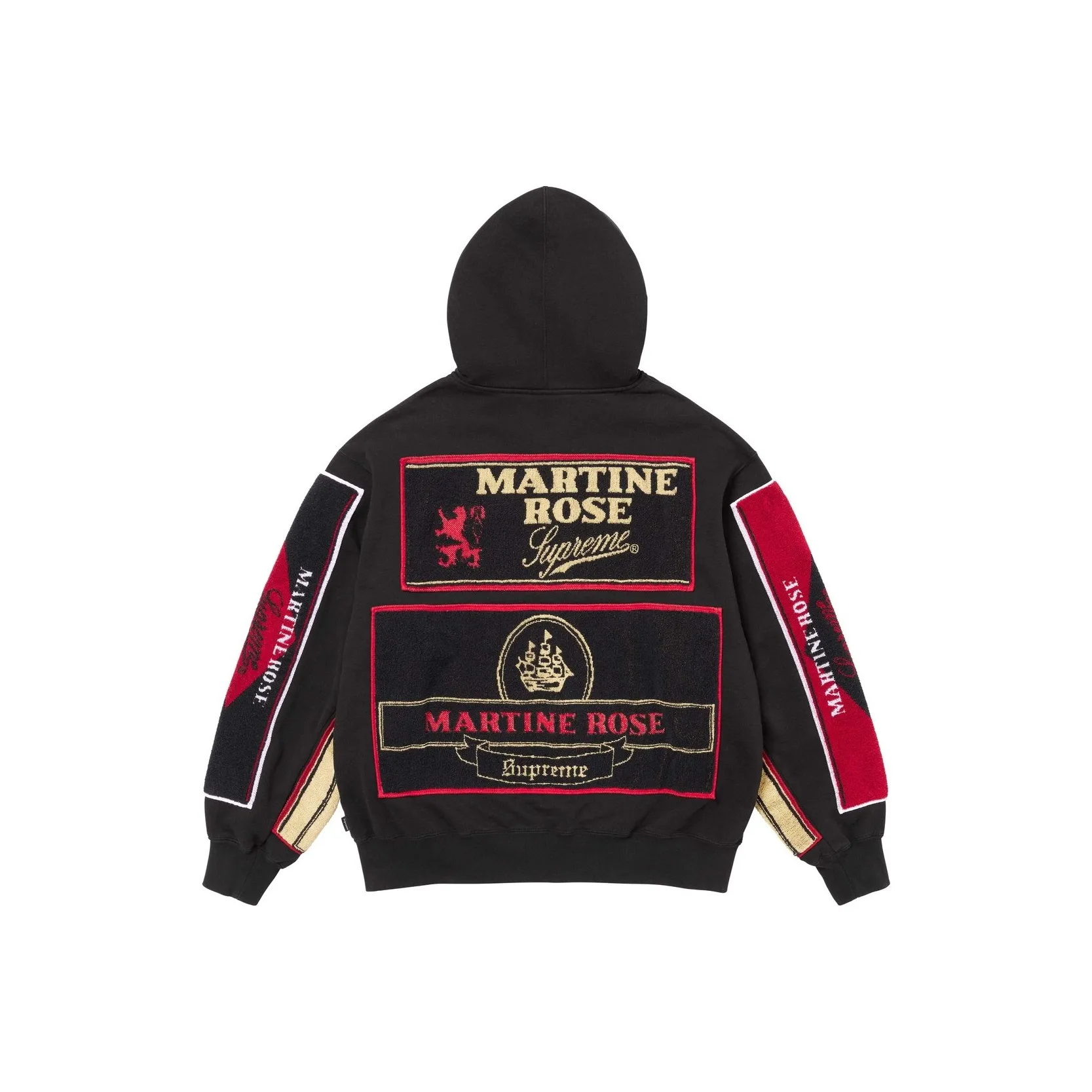 Supreme Martine Rose Towel Zip Up Hooded Sweatshirt