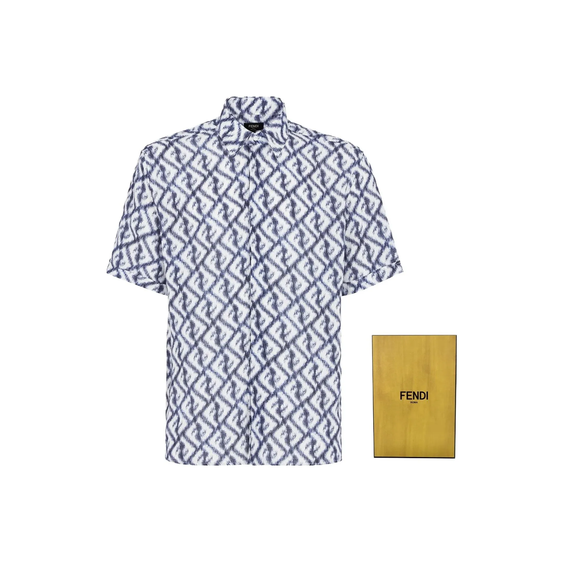 FENDI FF Printed Oversized Shirt