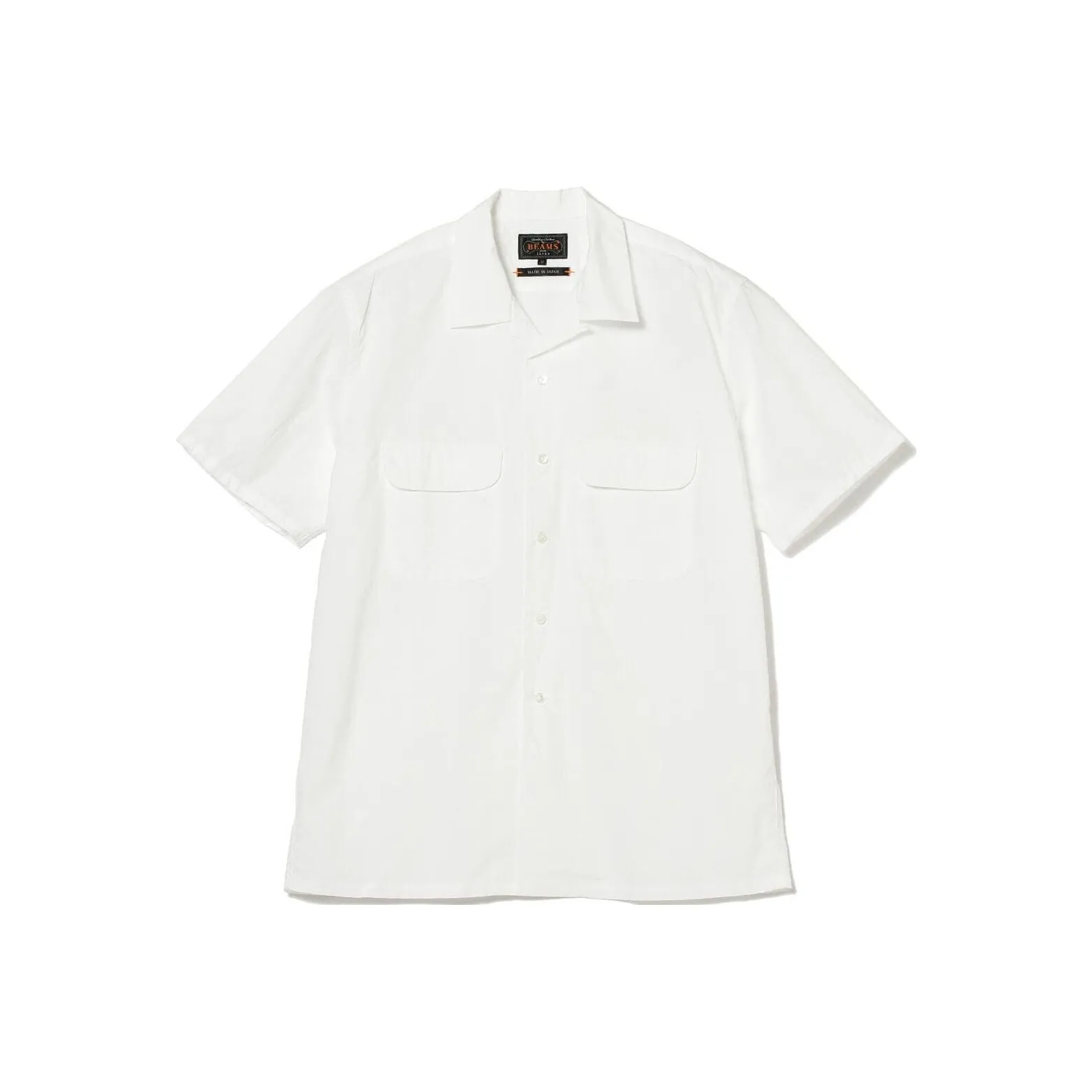 BEAMS совместный бренд Белая мужская рубашка