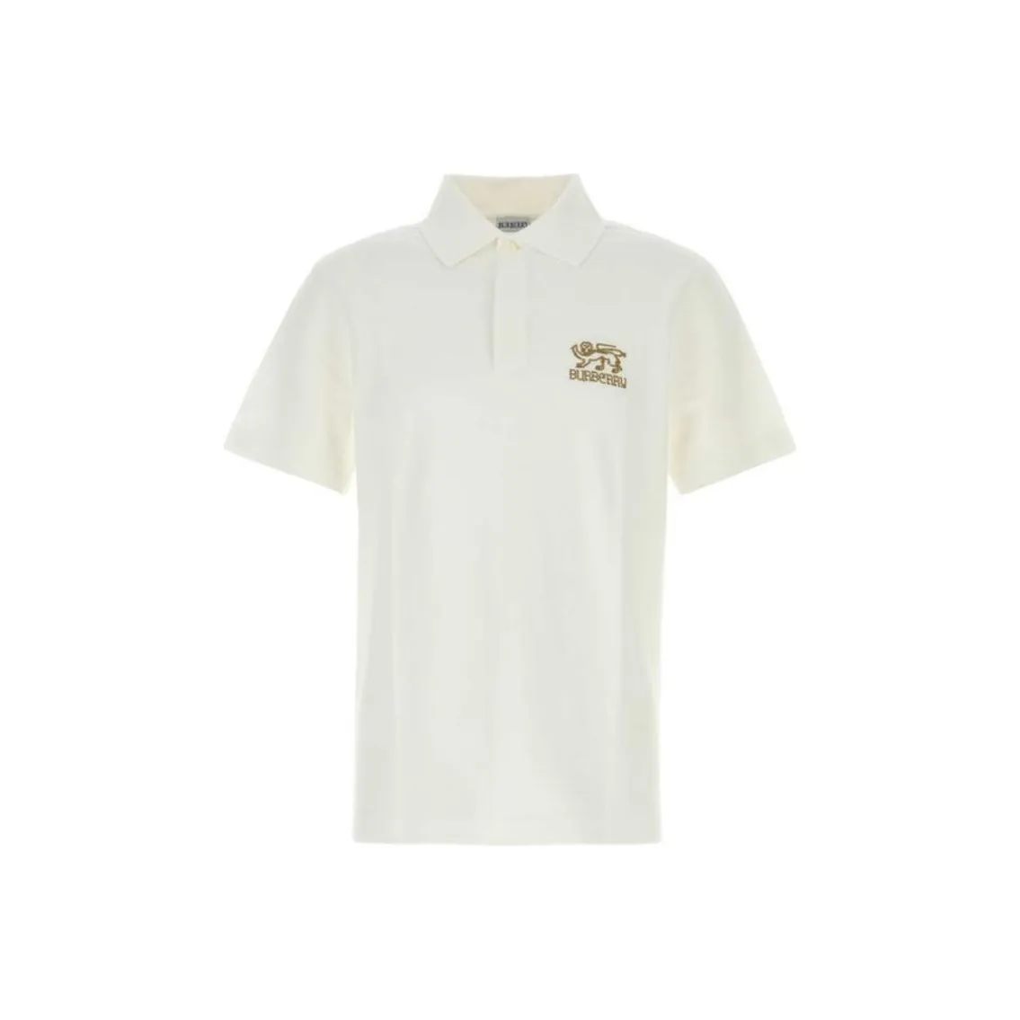 Burberry Logo Embroidered Polo Shirt