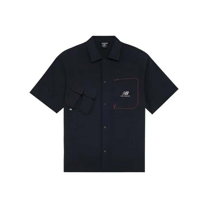 New Balance совместная черная мужская рубашка