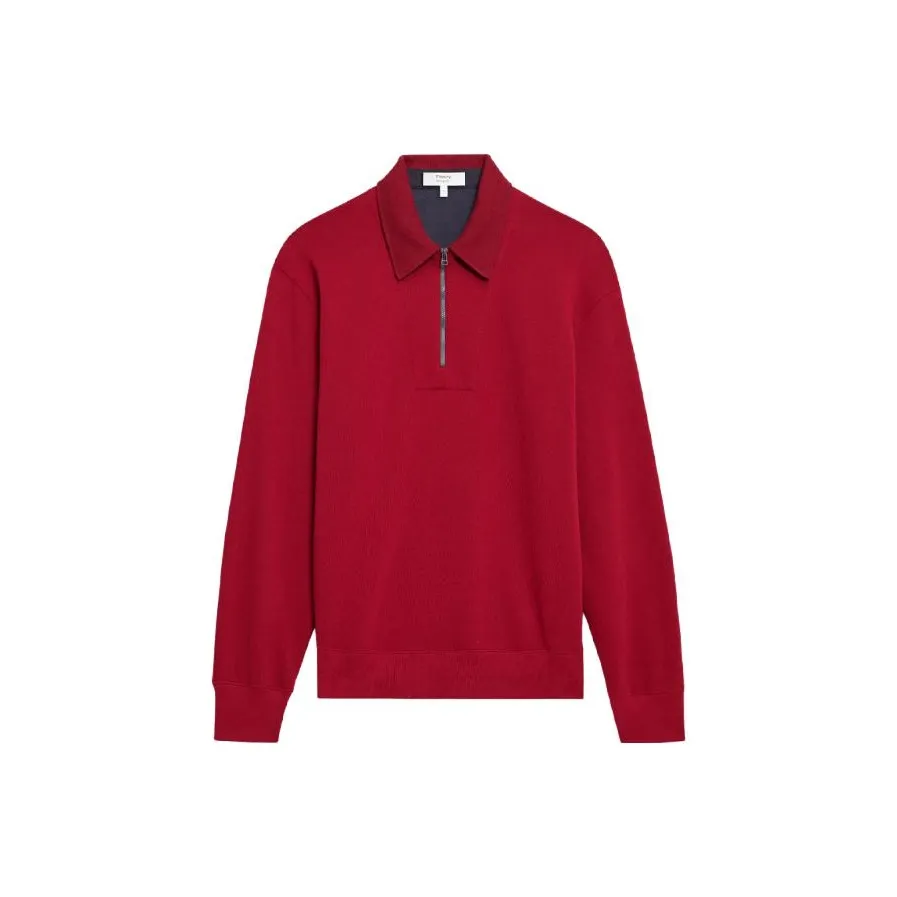 The Theory Designer Co-authored Collection Stone Red Men's Polo
