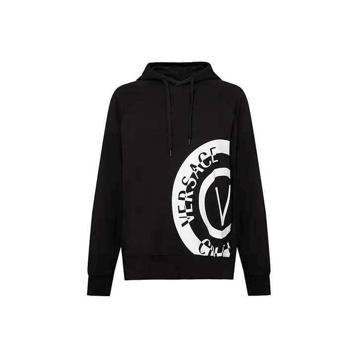 VERSACE JEANS COUTURE SS24 Толстовка Мужской Черный