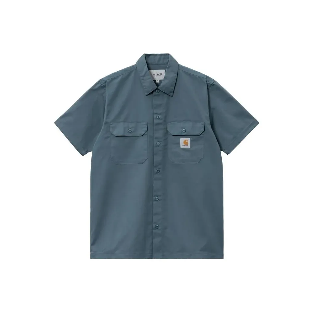 Carhartt WIP Темно-синие унисекс рубашки