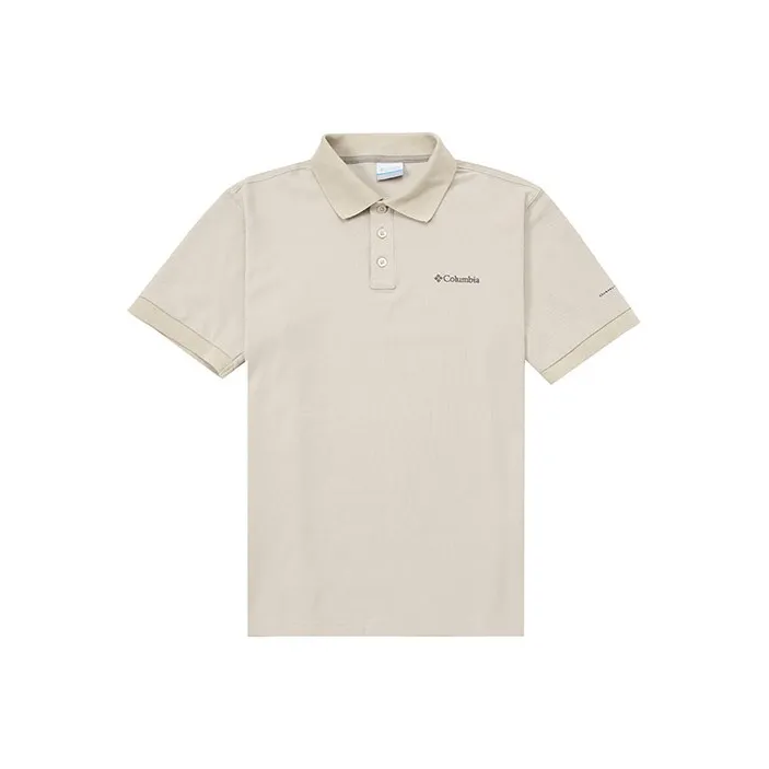 Columbia Polo Shirt Men's Khaki