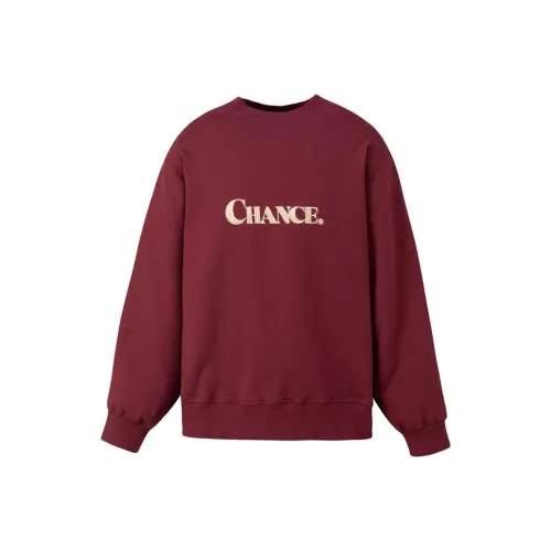 CHANCECHANCE Красный Унисекс Свитшоты