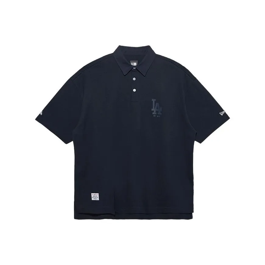New Era Polo Shirt Men's Navy Blue