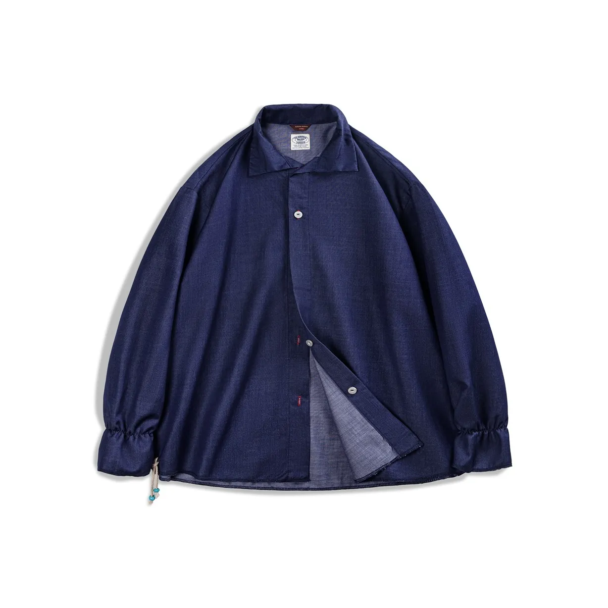 MADEN Индиго Мужские Рубашки