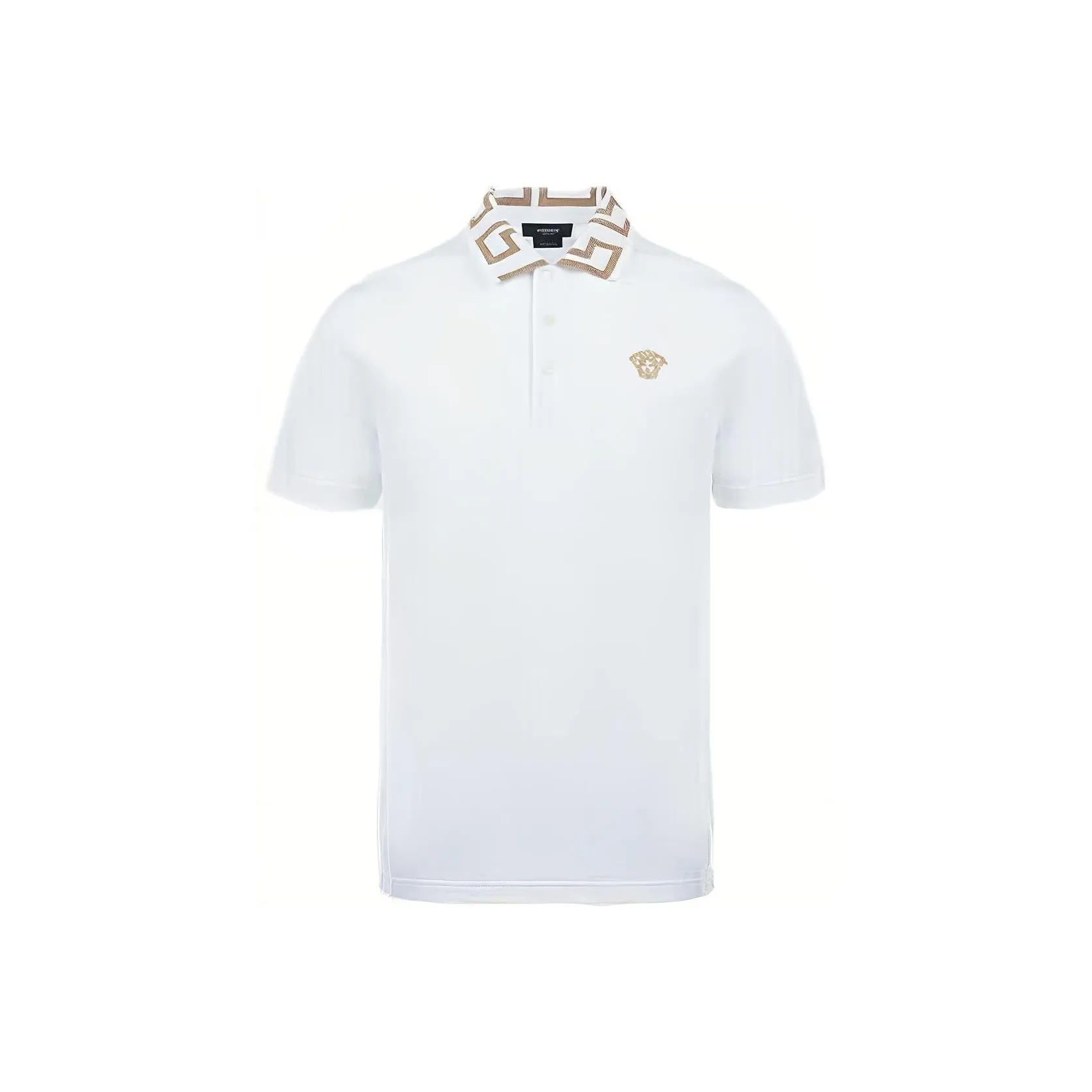 VERSACE Polo Shirts Men's White