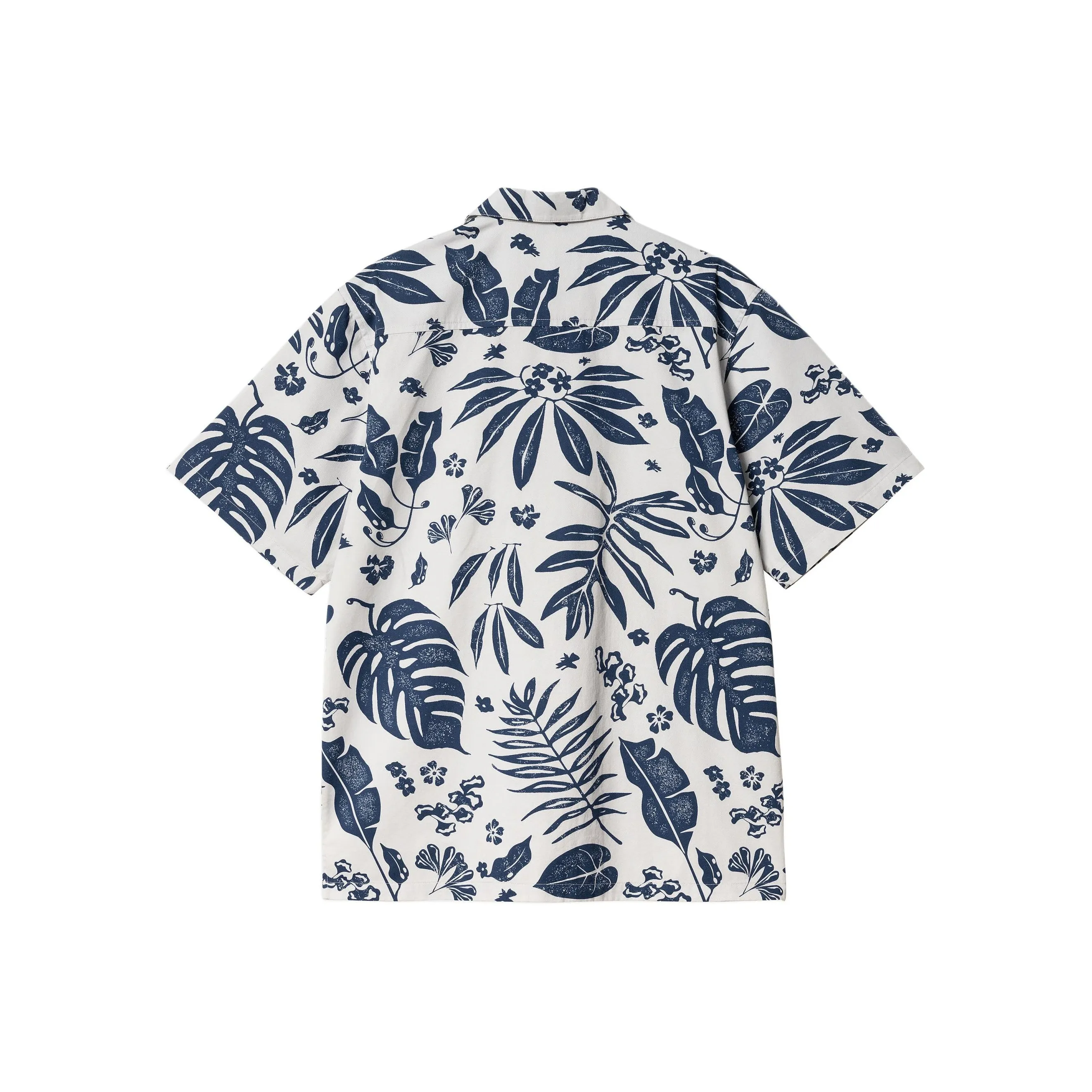 Carhartt WIP SS24 S/S Woodblock Shirt Men's White