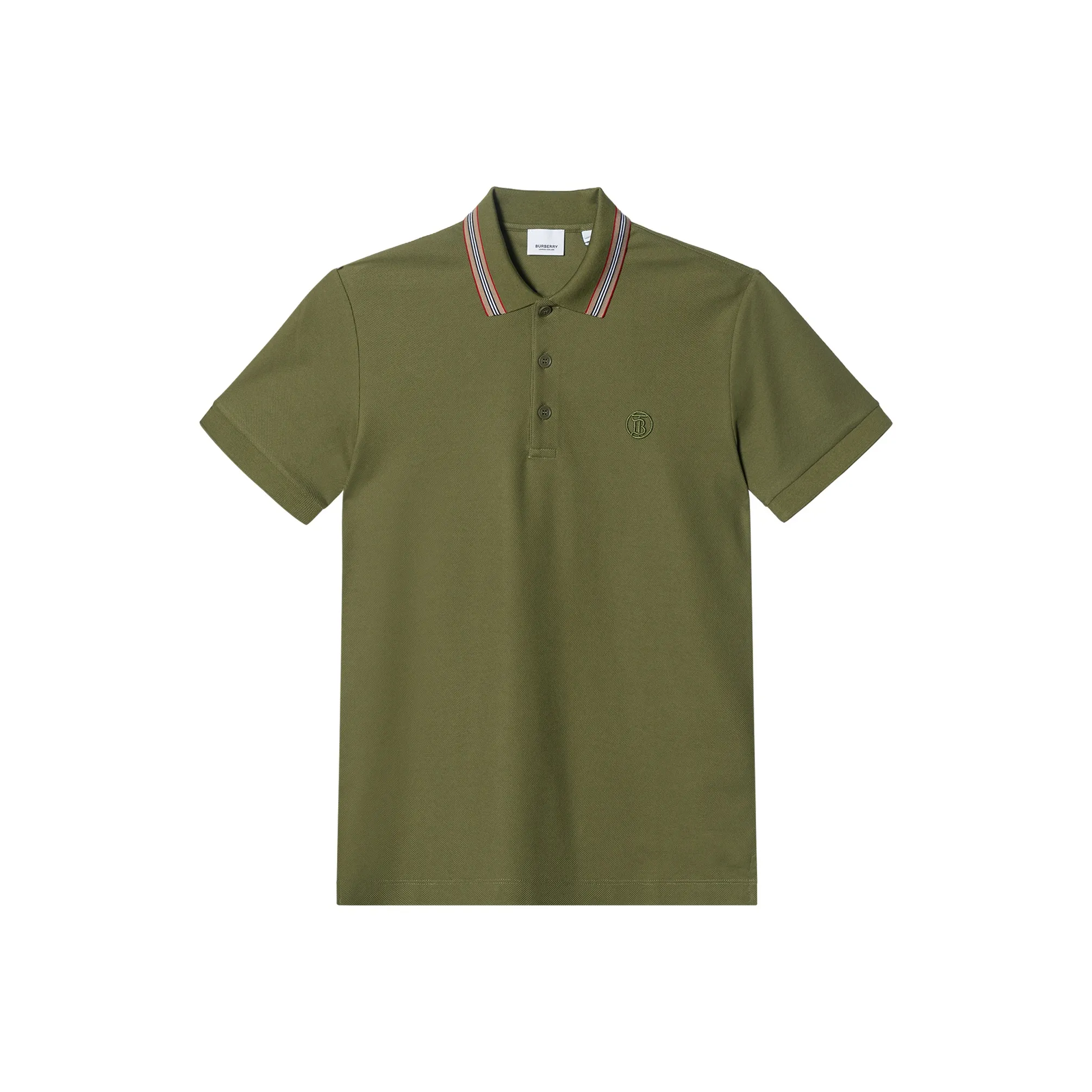 Burberry SS23 Polo Shirt Men's Green