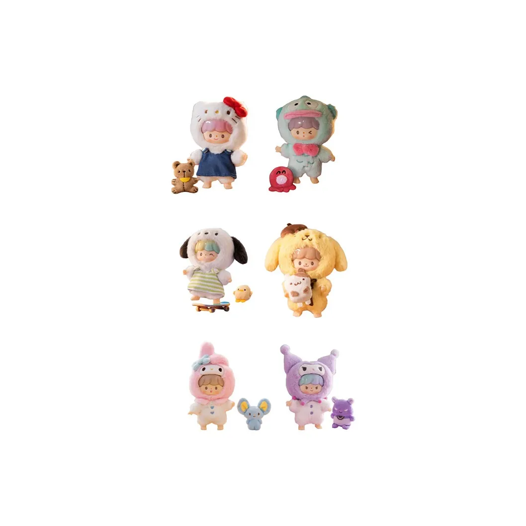 Поиск Unicorn x Sanrio Zhuoda Wang Youyou Alliance Collection Винил Плюшевый Слепые коробки