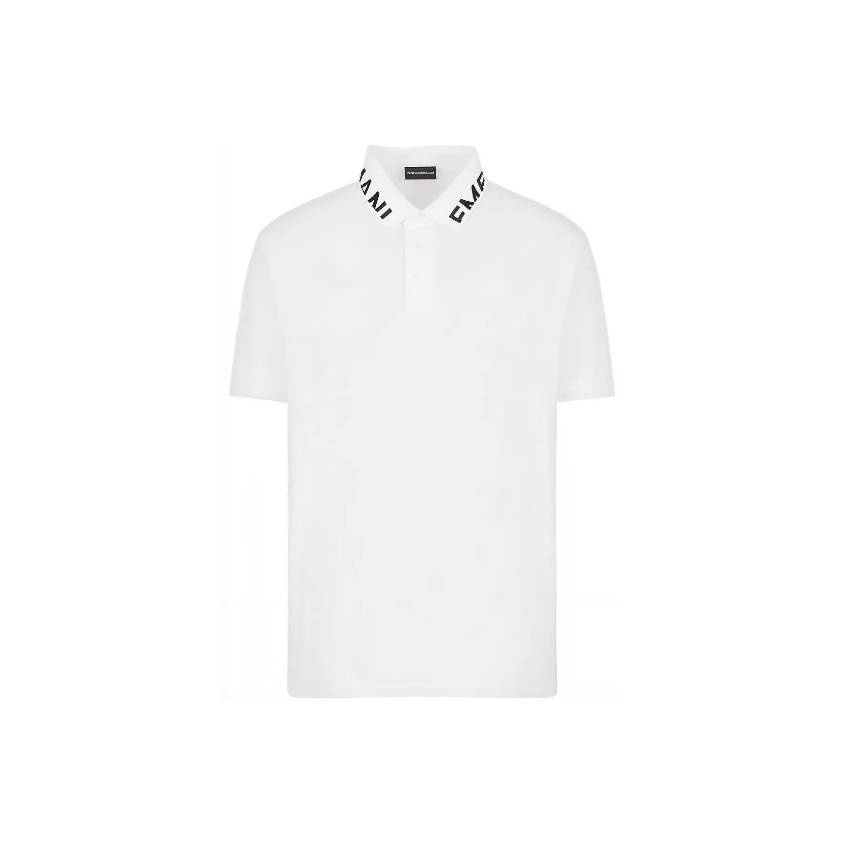 EMPORIO ARMANI SS23 Polo Shirt Men's White