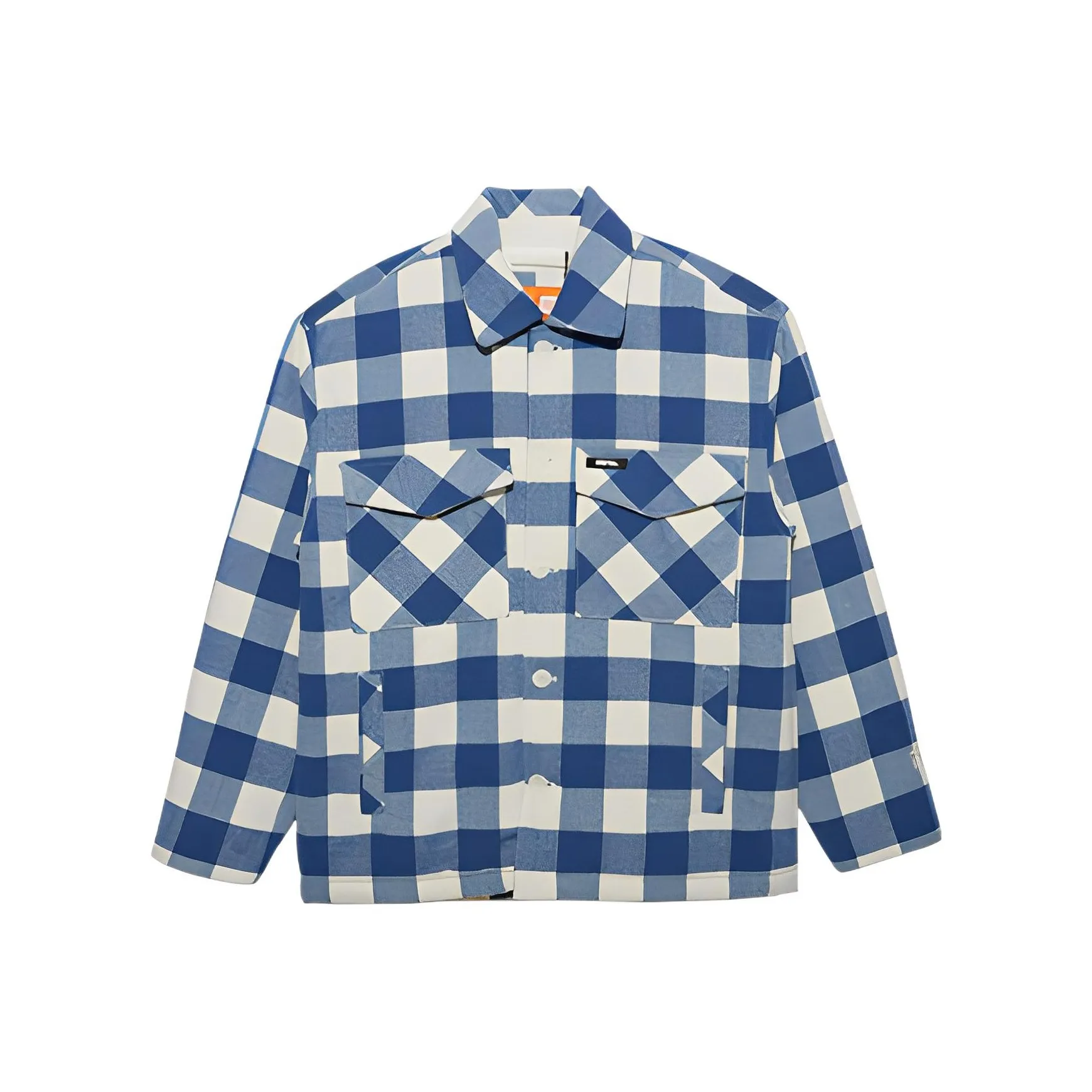 New Era Синий Унисекс Рубашки