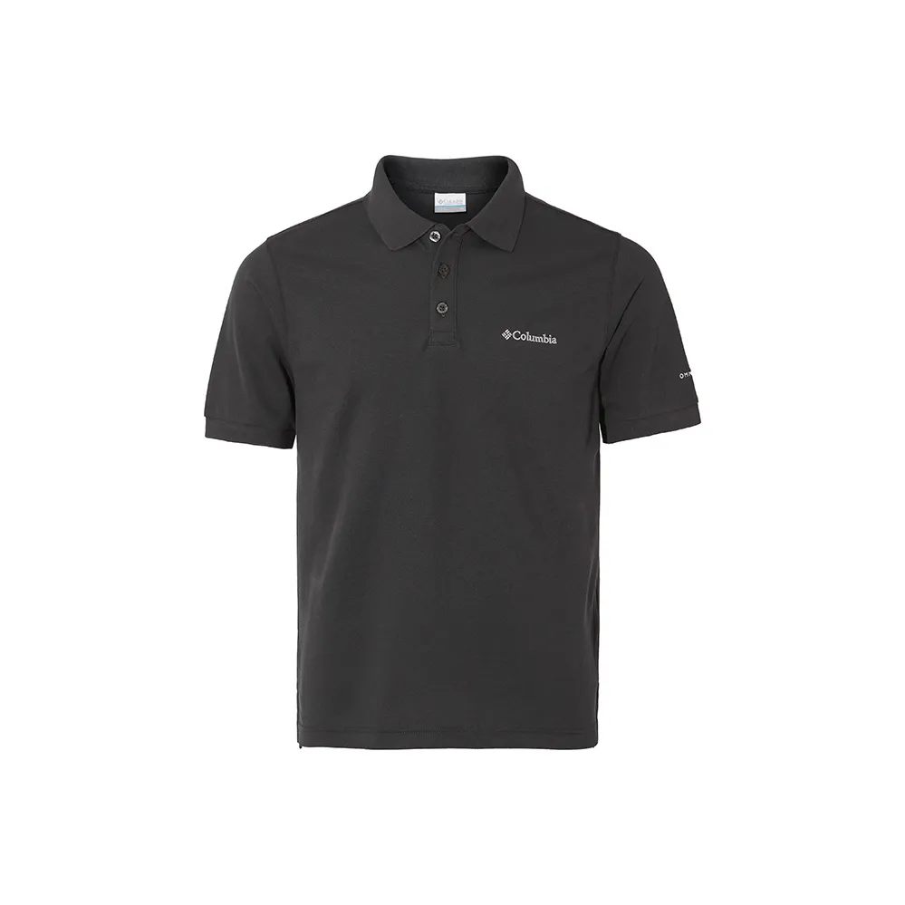 Columbia Polo Shirt Men's Black Gray