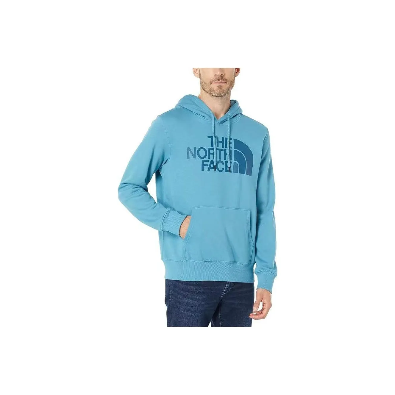 nike dry academy track jacket mens Men's Half Dome Pullover Hoodie Sweatshirt Men's Blue