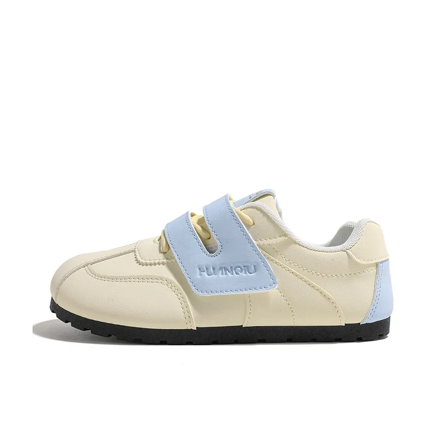 HUANQIU Устойчивые к истиранию Легкие И Дышащие Низкие Кроссовки для скейтбординга Женские Желто-синие