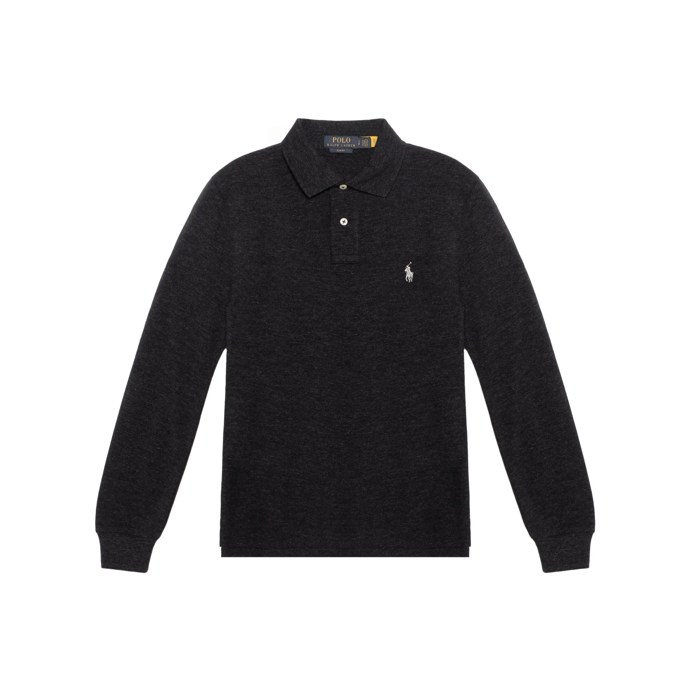 Polo Ralph Lauren Pony Embroidered Long Sleeved Polo Shirt