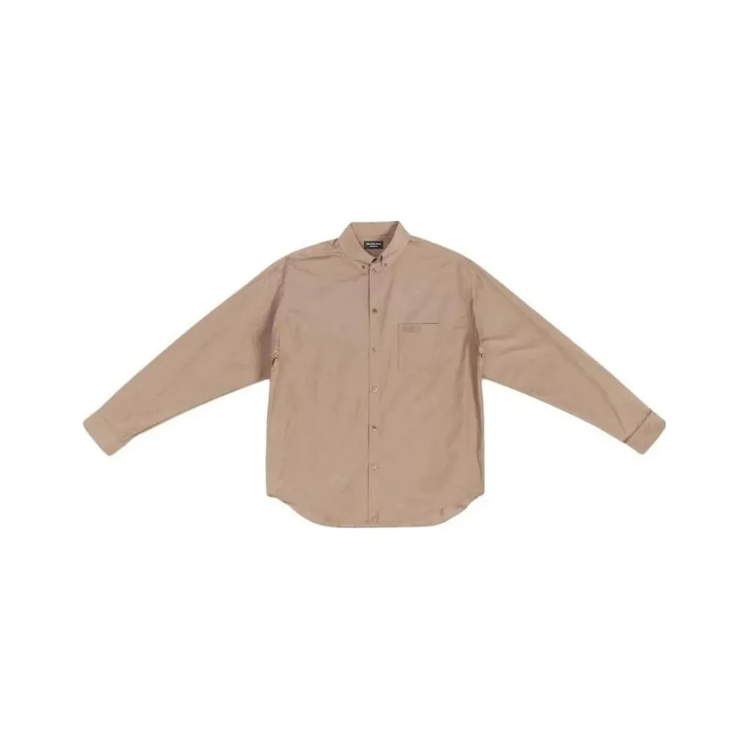 Balenciaga CAMEL Мужские рубашки