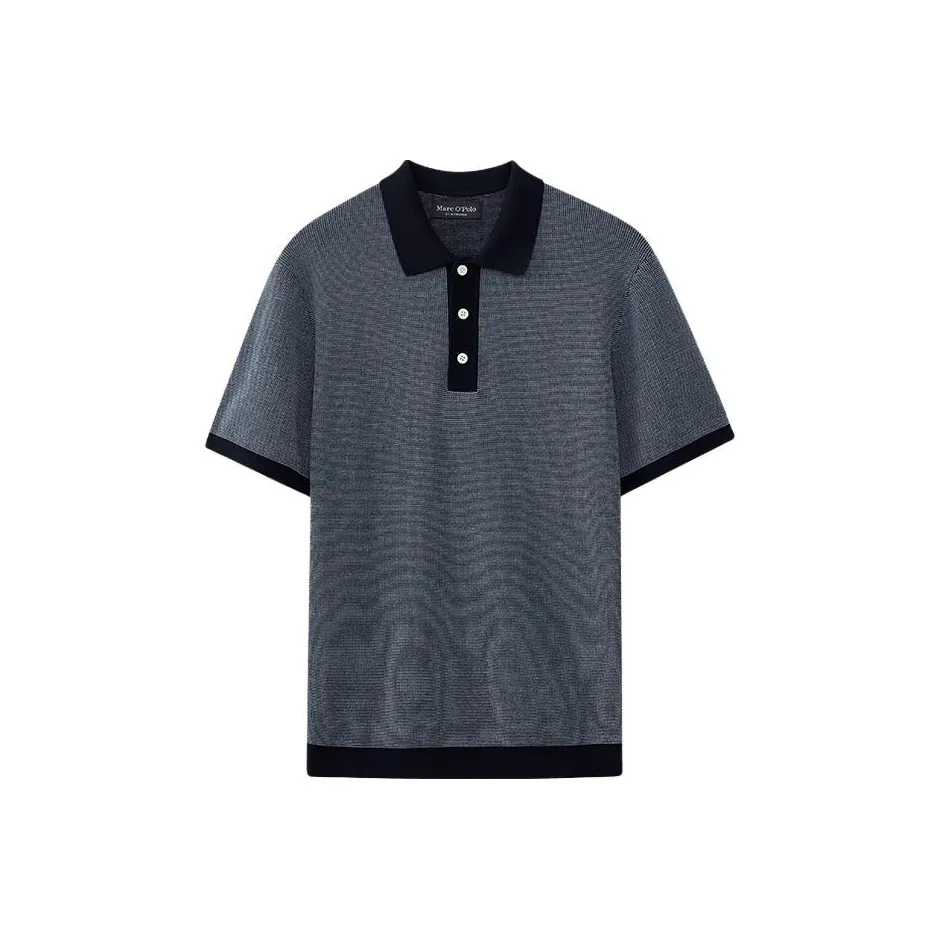 MARC OPOLO Polo Shirts Men's Navy Blue